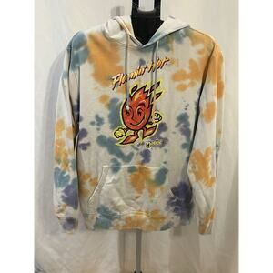 Flamin' Hot Cheetos XL Tie-Dye Hoodie Kangaroo Pockets Pullover Unisex